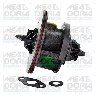 Core assembly, turbocharger